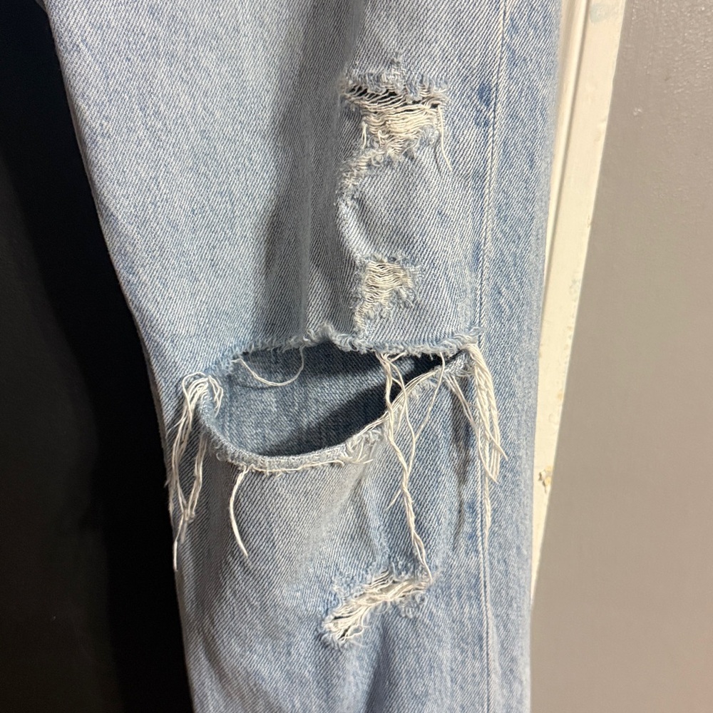 AGOLDE Jamie High Rise Classic Button Fly Jeans Size: 28 Inseam: 27” - Picture 6 of 9